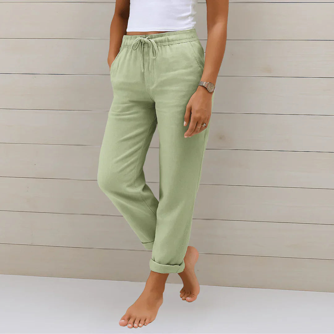 Lina Linen Pants – Lightweight & Timeless 🌿