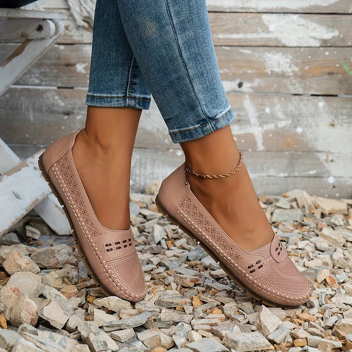 Comfort Slip-On Flats – Lightweight Breathable Everyday Shoes