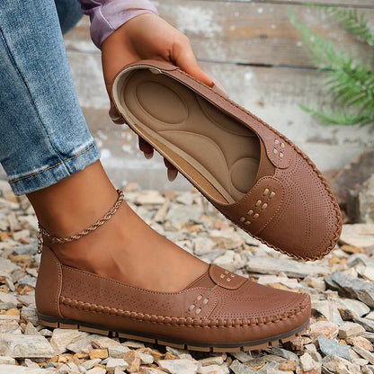 Comfort Slip-On Flats – Lightweight Breathable Everyday Shoes