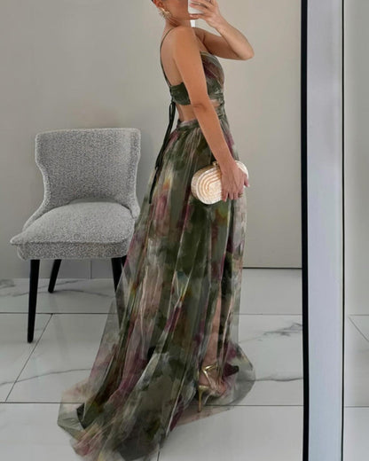 Aveline | Floral Elegance Maxi Dress (LIMITED EDITION!)