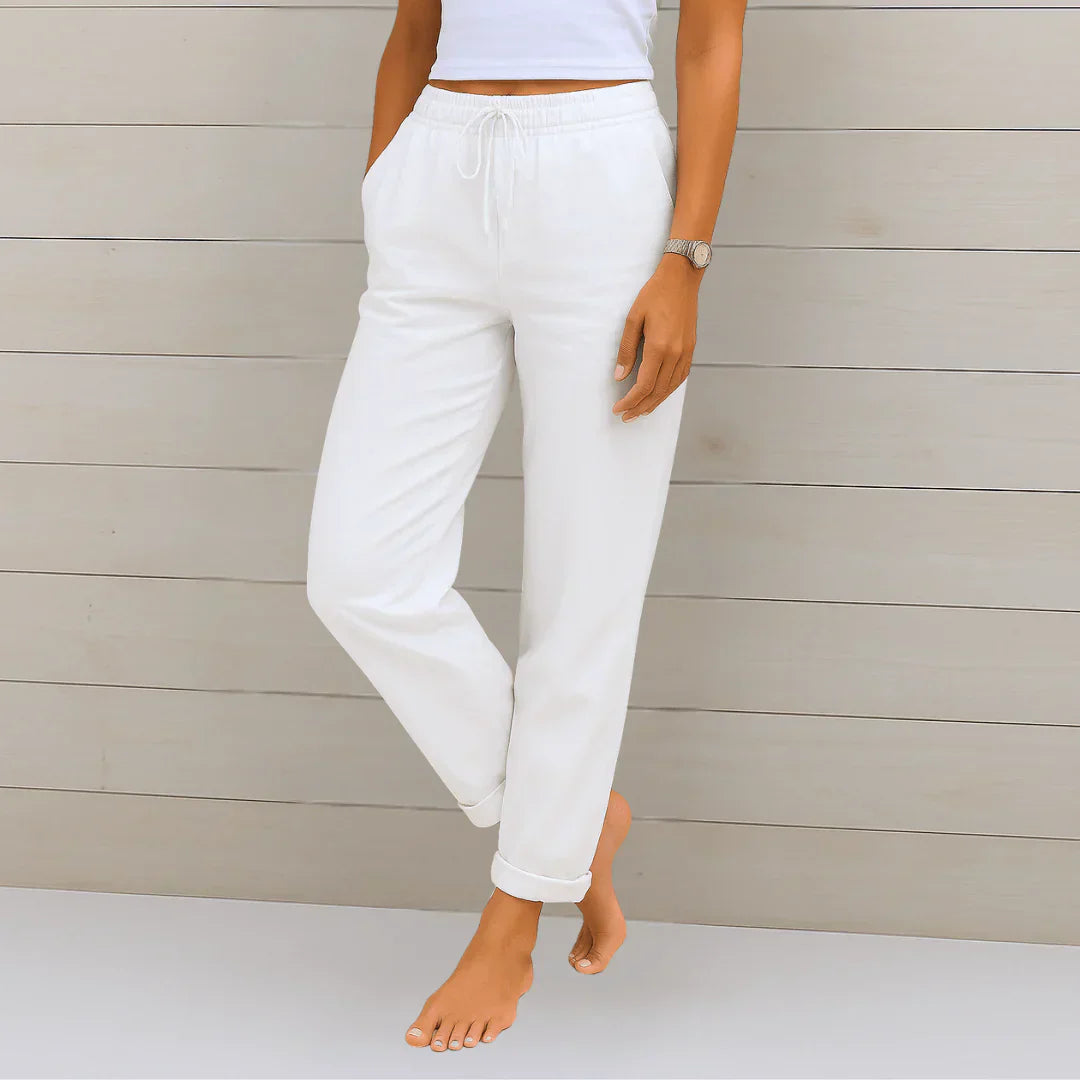 Lina Linen Pants – Lightweight & Timeless 🌿