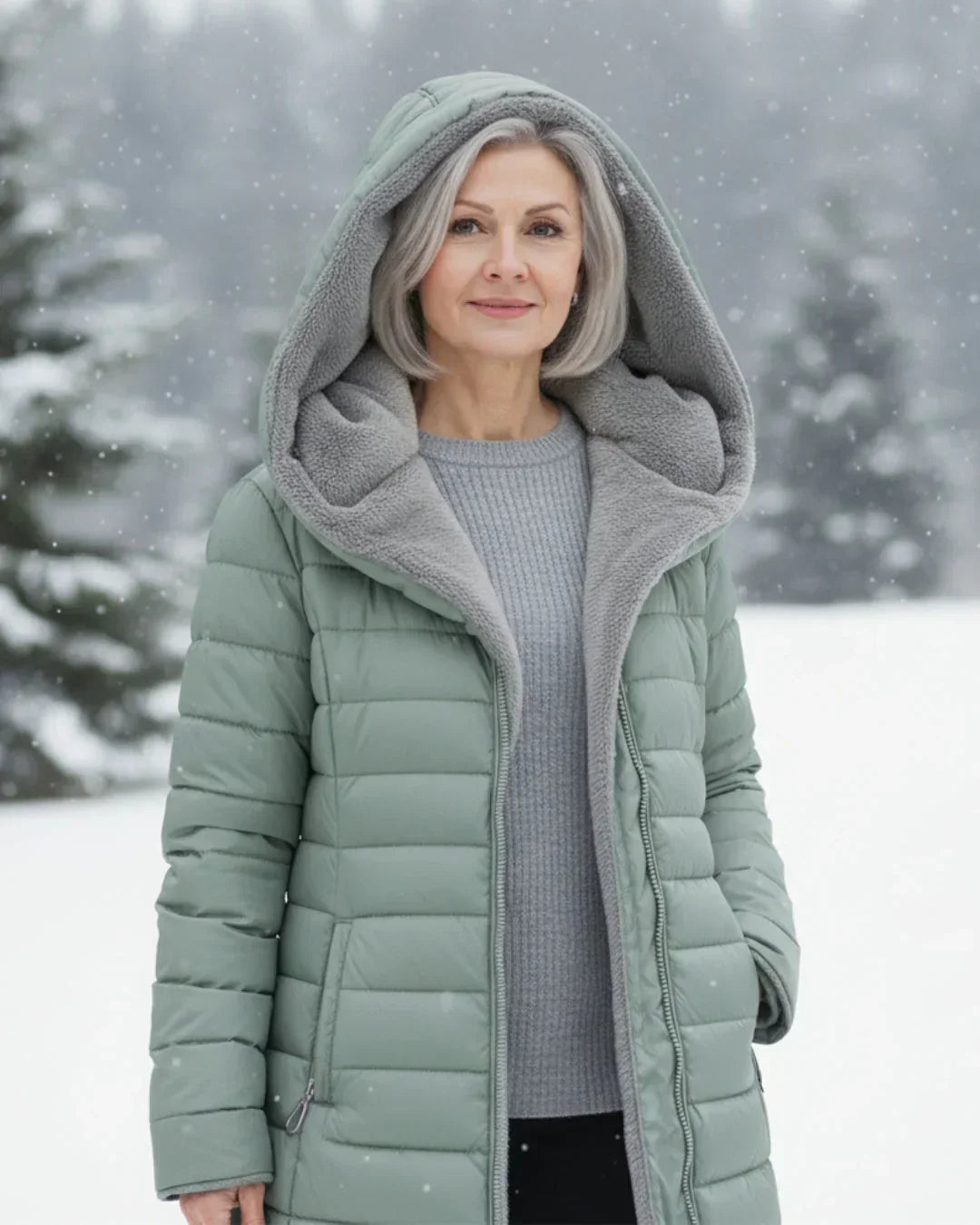 Olivia | Quilted Winter Jacket