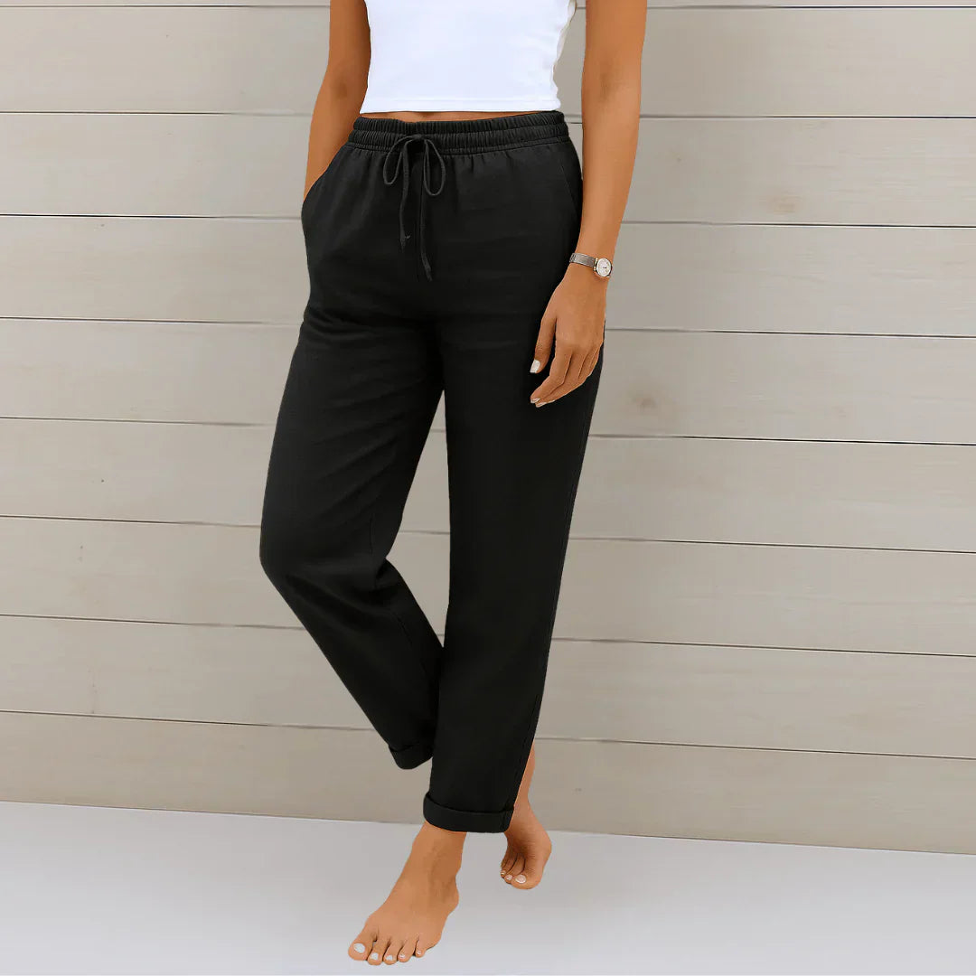 Lina Linen Pants – Lightweight & Timeless 🌿
