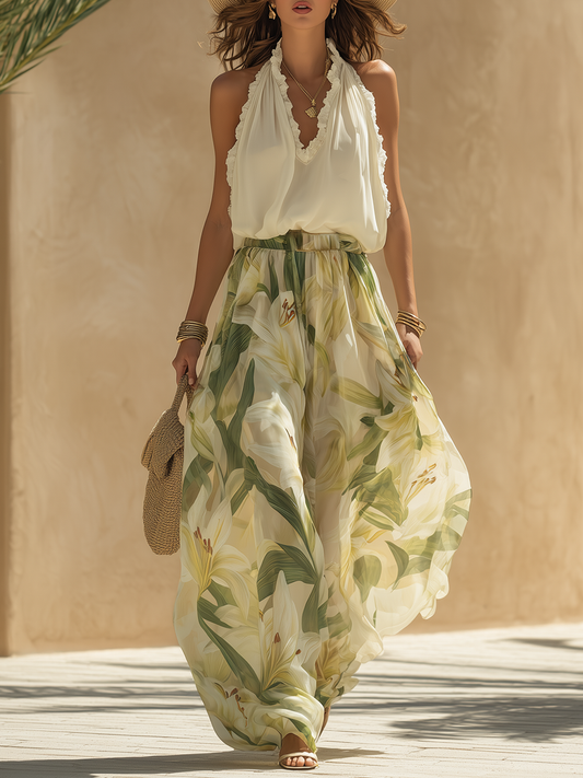 Lysandra | Elegant Lys Print Set