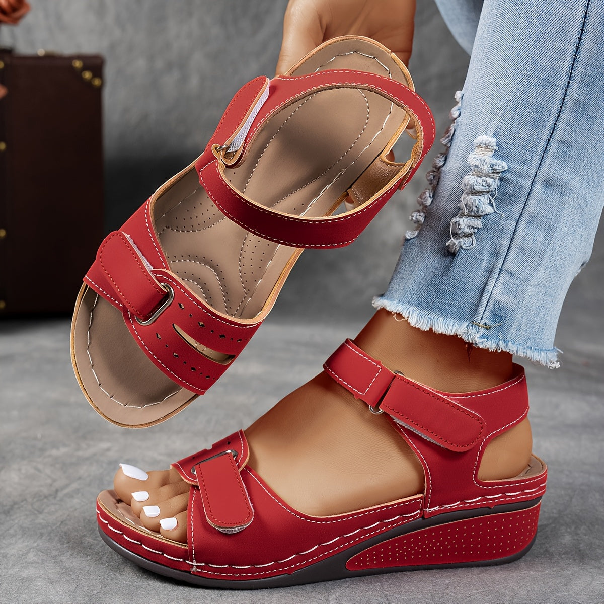 Women Comfort Sandals – Adjustable Straps & Lightweight Summer Style