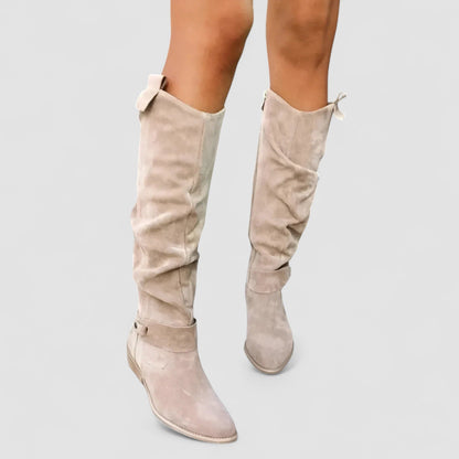 Charlotte | Tall Suede Boots