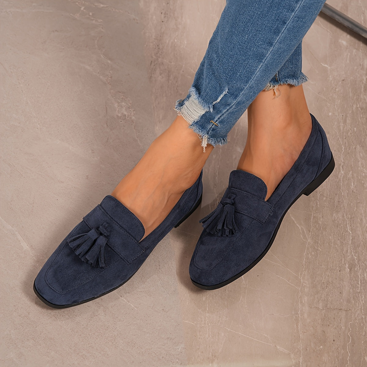 Classic Tassel Loafers – Comfortable Slip-On Everyday Shoes