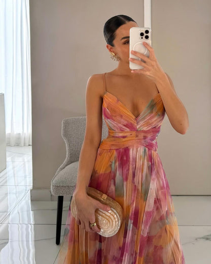 Aveline | Floral Elegance Maxi Dress (LIMITED EDITION!)
