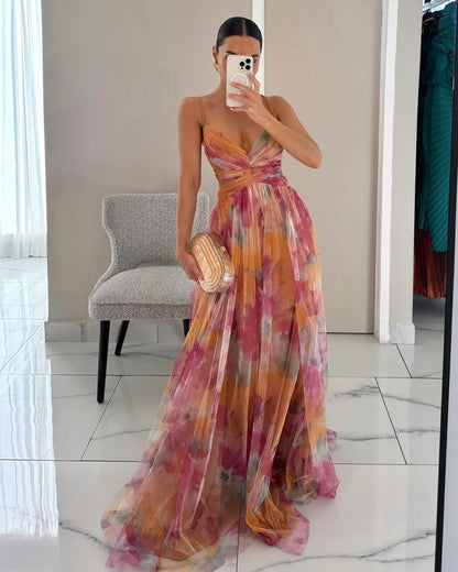 Aveline | Floral Elegance Maxi Dress (LIMITED EDITION!)