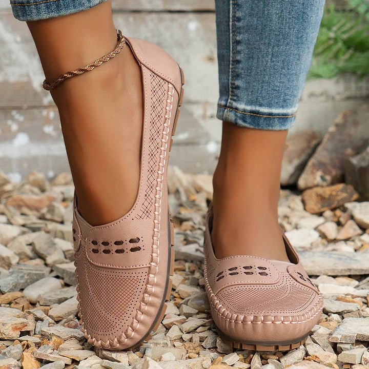Comfort Slip-On Flats – Lightweight Breathable Everyday Shoes