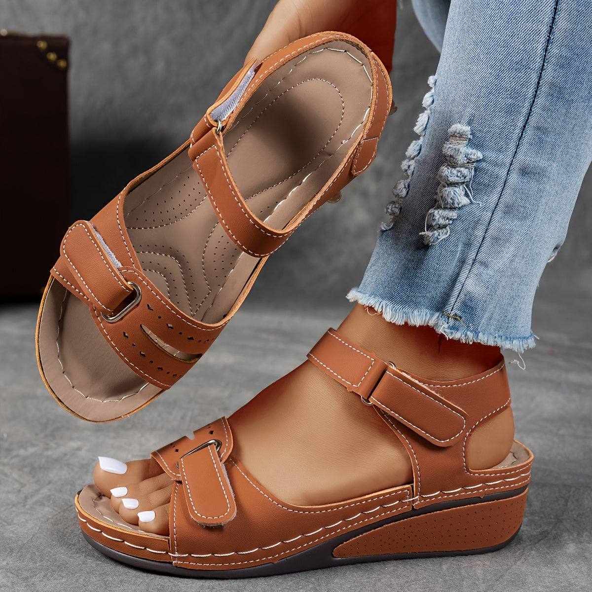 Women Comfort Sandals – Adjustable Straps & Lightweight Summer Style