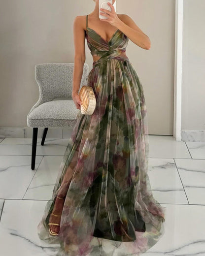 Aveline | Floral Elegance Maxi Dress (LIMITED EDITION!)