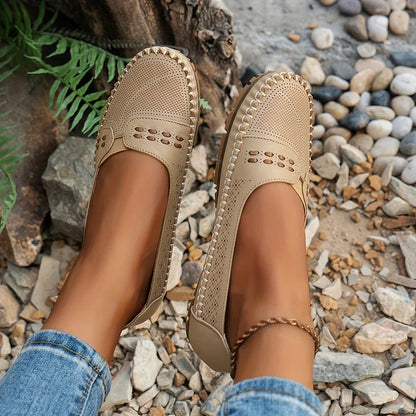 Comfort Slip-On Flats – Lightweight Breathable Everyday Shoes