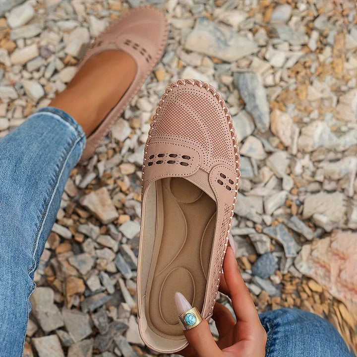 Comfort Slip-On Flats – Lightweight Breathable Everyday Shoes
