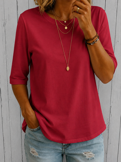 Women's Casual Oversized T-Shirt – Relaxed Everyday Fit