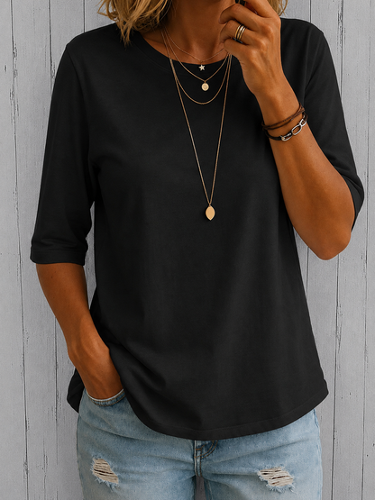 Women's Casual Oversized T-Shirt – Relaxed Everyday Fit