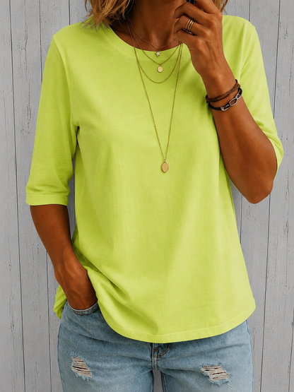 Women's Casual Oversized T-Shirt – Relaxed Everyday Fit