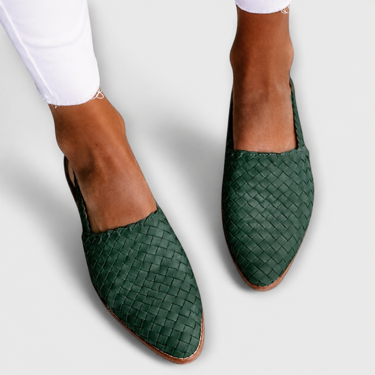 Aveline | Braided Loafers with Back Strap