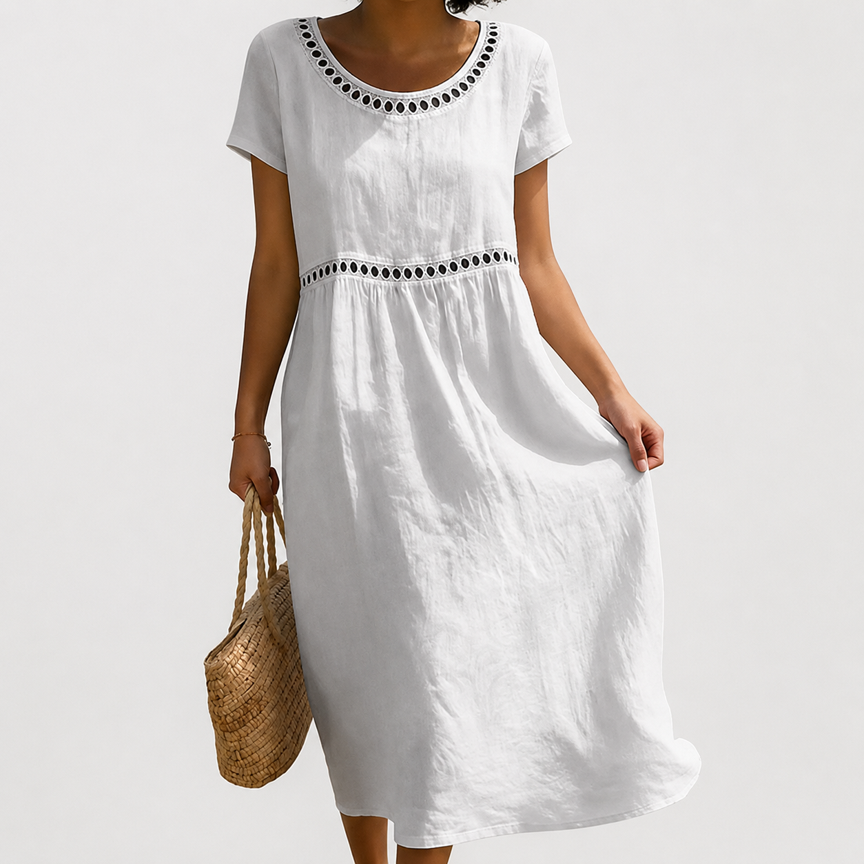Aveline | Embroidered Dress