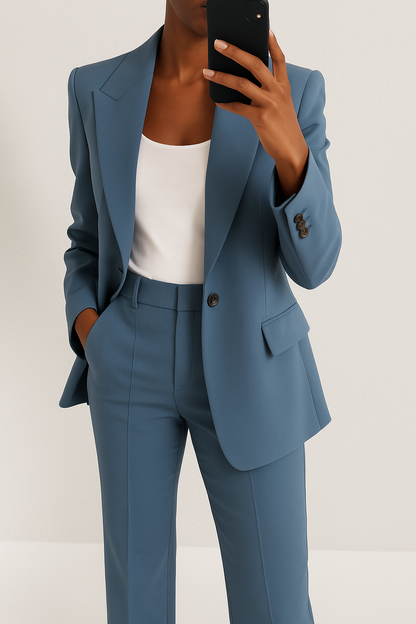 ELIZA | Set with a classic blazer