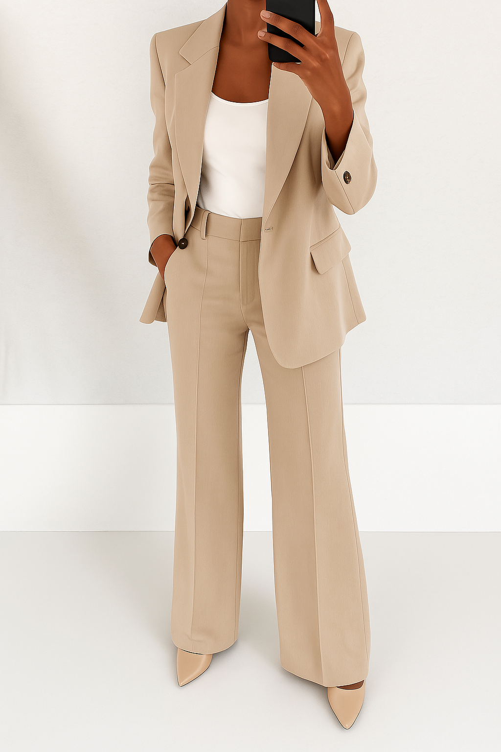 ELIZA | Set with a classic blazer