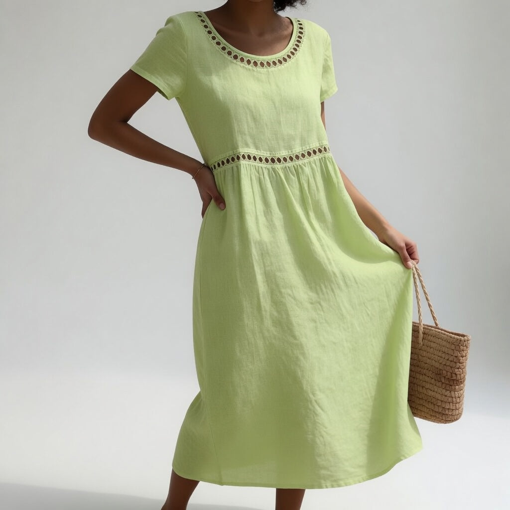 Aveline | Embroidered Dress