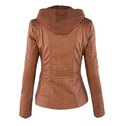 Flavia | Elegant and Durable Leather Jacket
