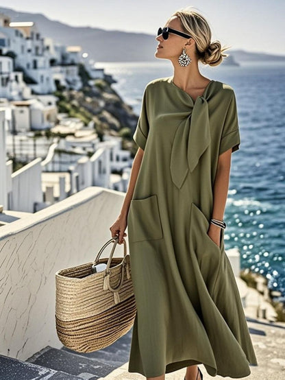 Aveline – A Dress of Timeless Elegance with Pockets