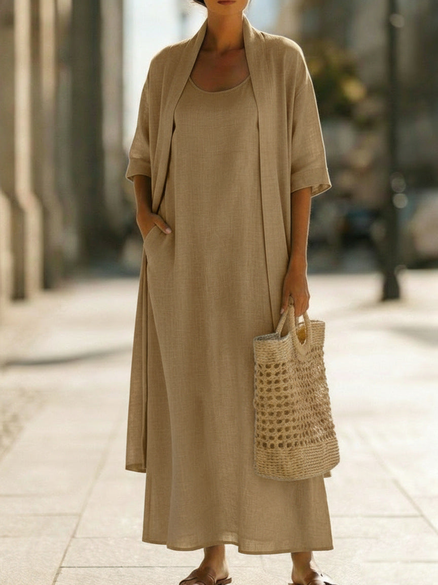 Bella™ | Effortless Linen-Cotton Two-Piece Set