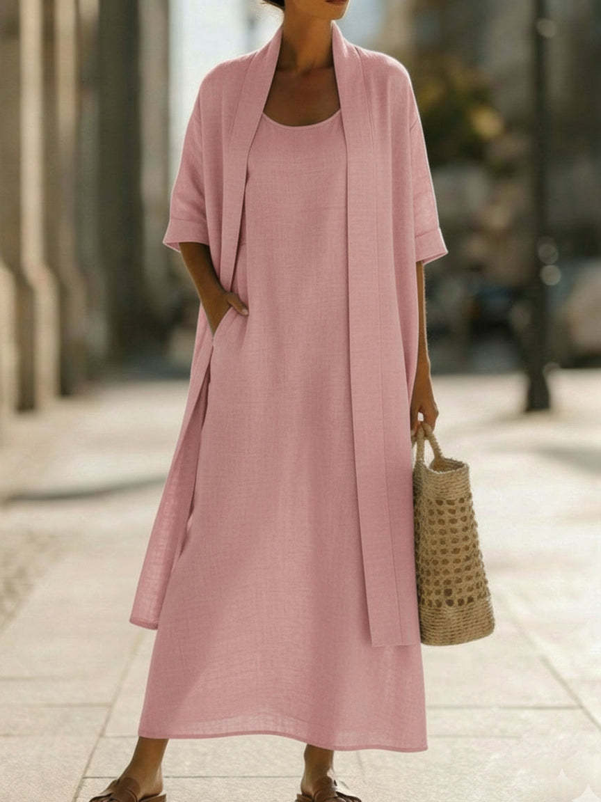 Bella™ | Effortless Linen-Cotton Two-Piece Set