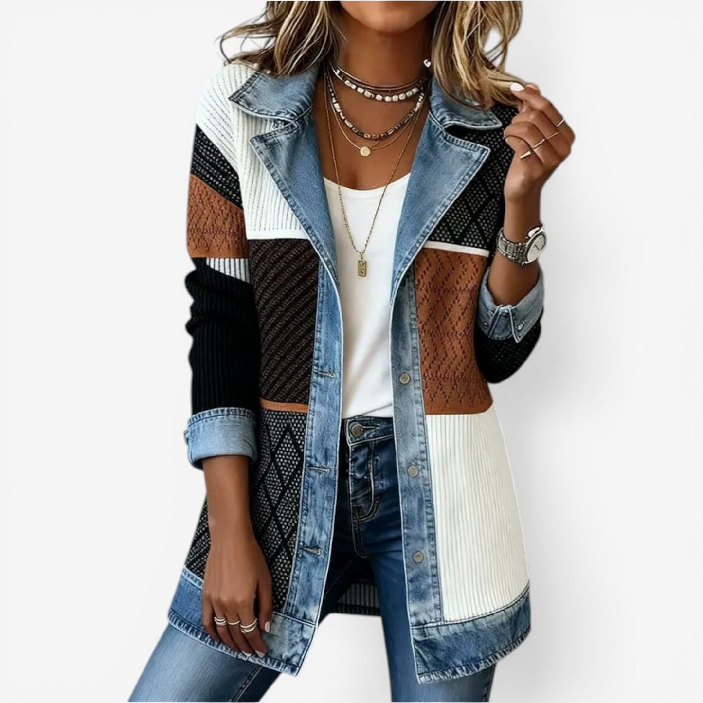 Emilia™ Blended Denim Jacket
