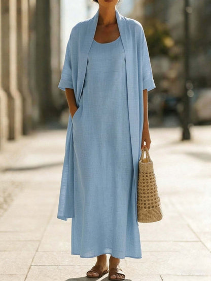 Bella™ | Effortless Linen-Cotton Two-Piece Set
