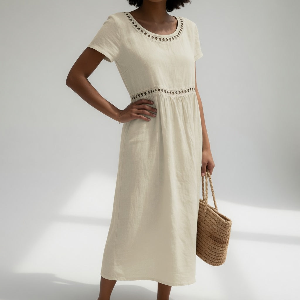 Aveline | Embroidered Dress