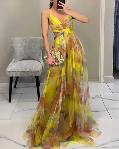 Aveline | Floral Elegance Maxi Dress (LIMITED EDITION!)