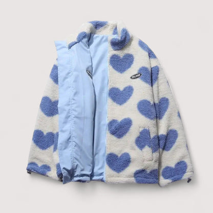 Aveline | Reversible Heart Jacket
