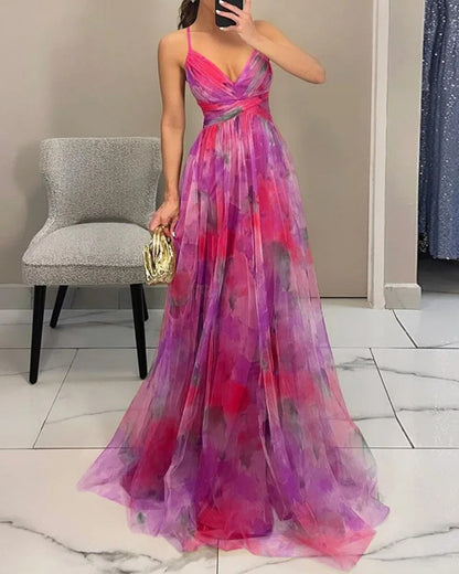 Aveline | Floral Elegance Maxi Dress (LIMITED EDITION!)