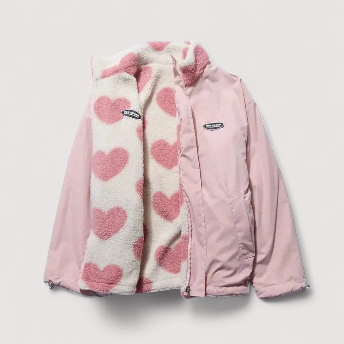 Aveline | Reversible Heart Jacket
