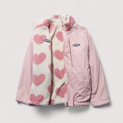 Aveline | Reversible Heart Jacket