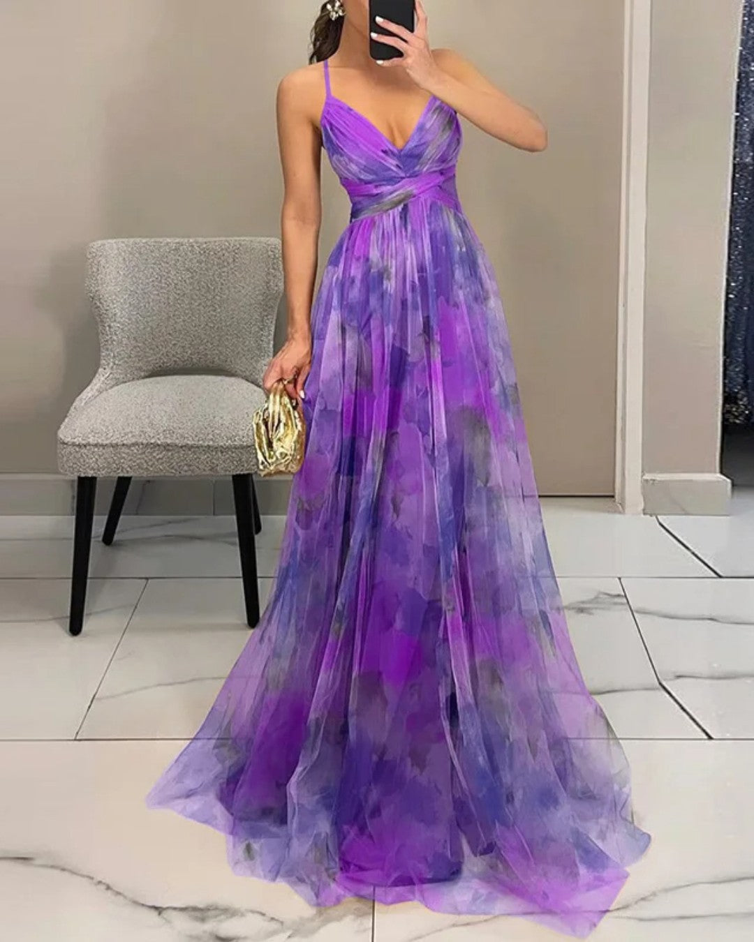 Aveline | Floral Elegance Maxi Dress (LIMITED EDITION!)