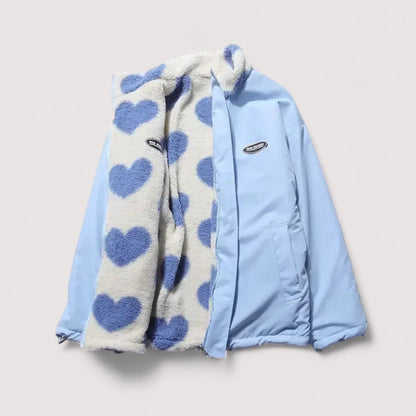 Aveline | Reversible Heart Jacket