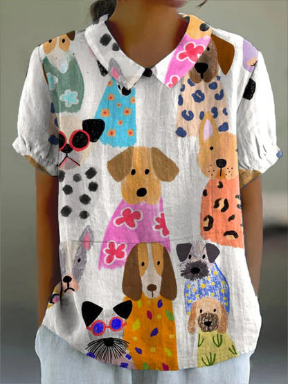 Floral Breeze Summer Shirt – Lightweight Casual Button-Up