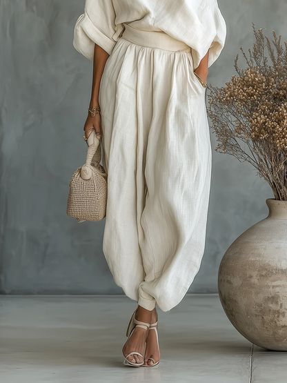 Mila™ | Two-piece set with off-the-shoulder design