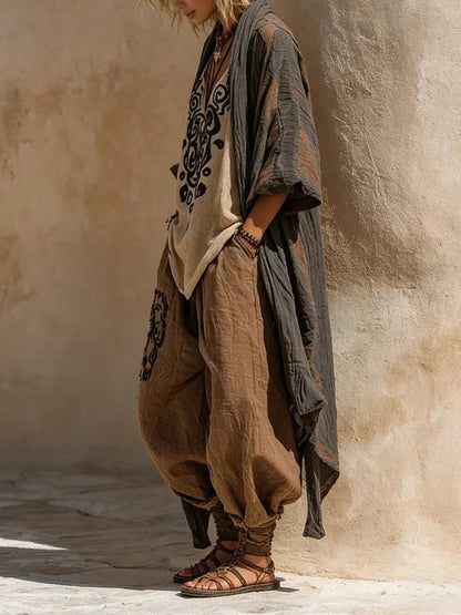 Laura - Three-Piece Bohemian Nomad Art Set
