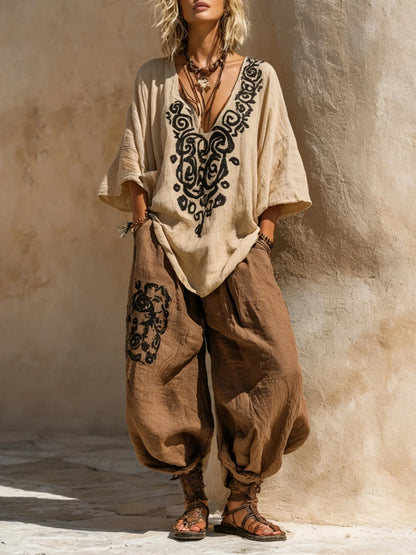 Laura - Three-Piece Bohemian Nomad Art Set