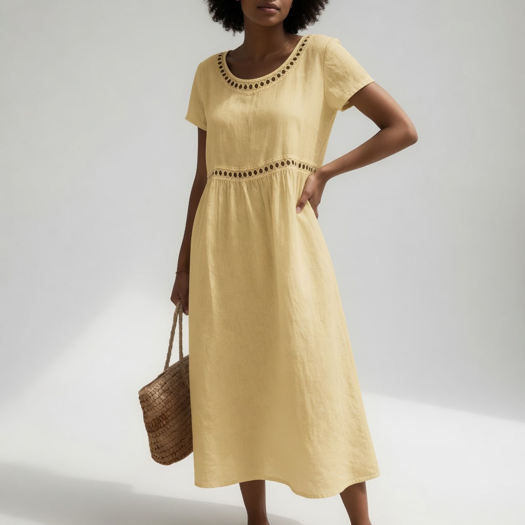 Aveline | Embroidered Dress