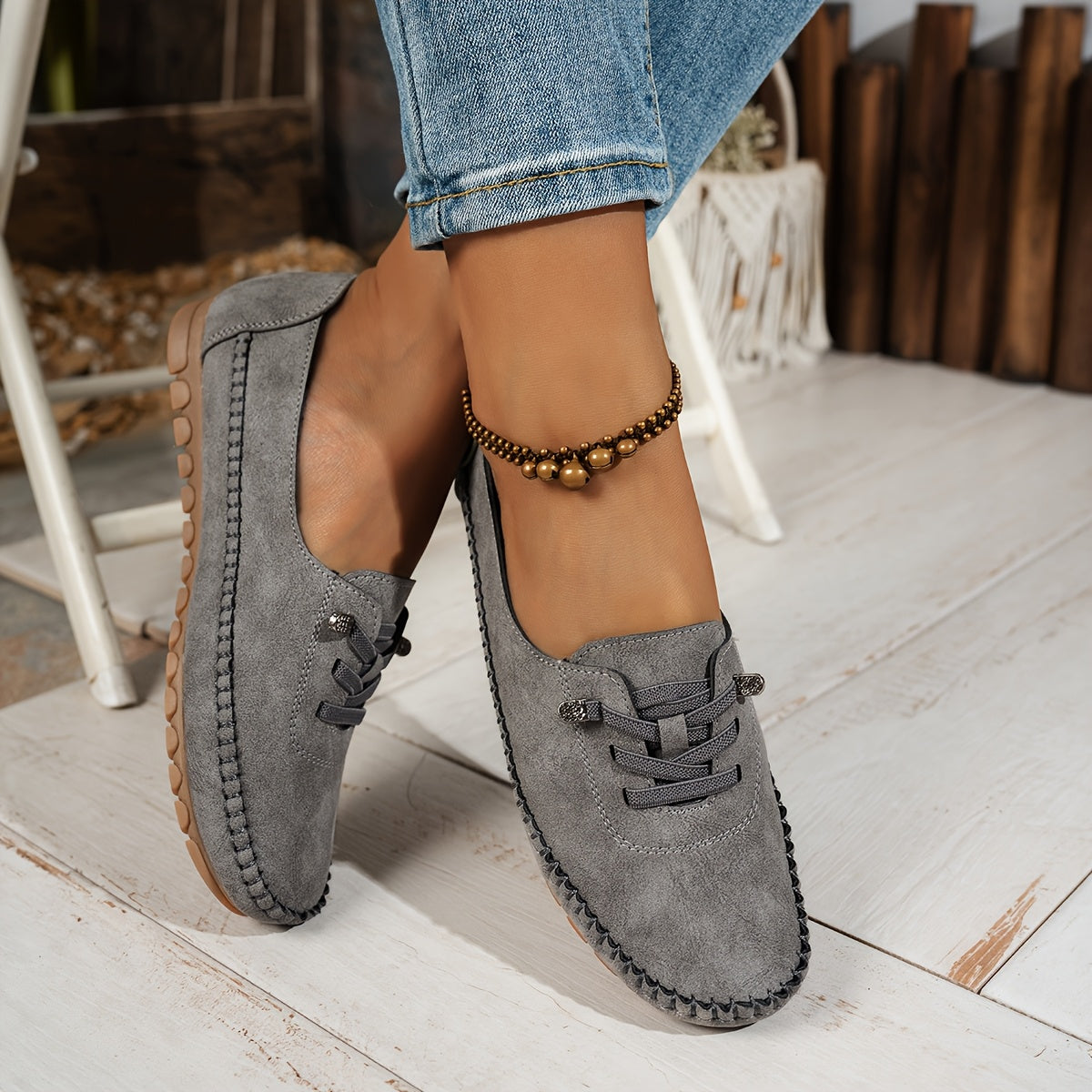 Comfort Slip-On Loafers – Lightweight Everyday Casual Shoes