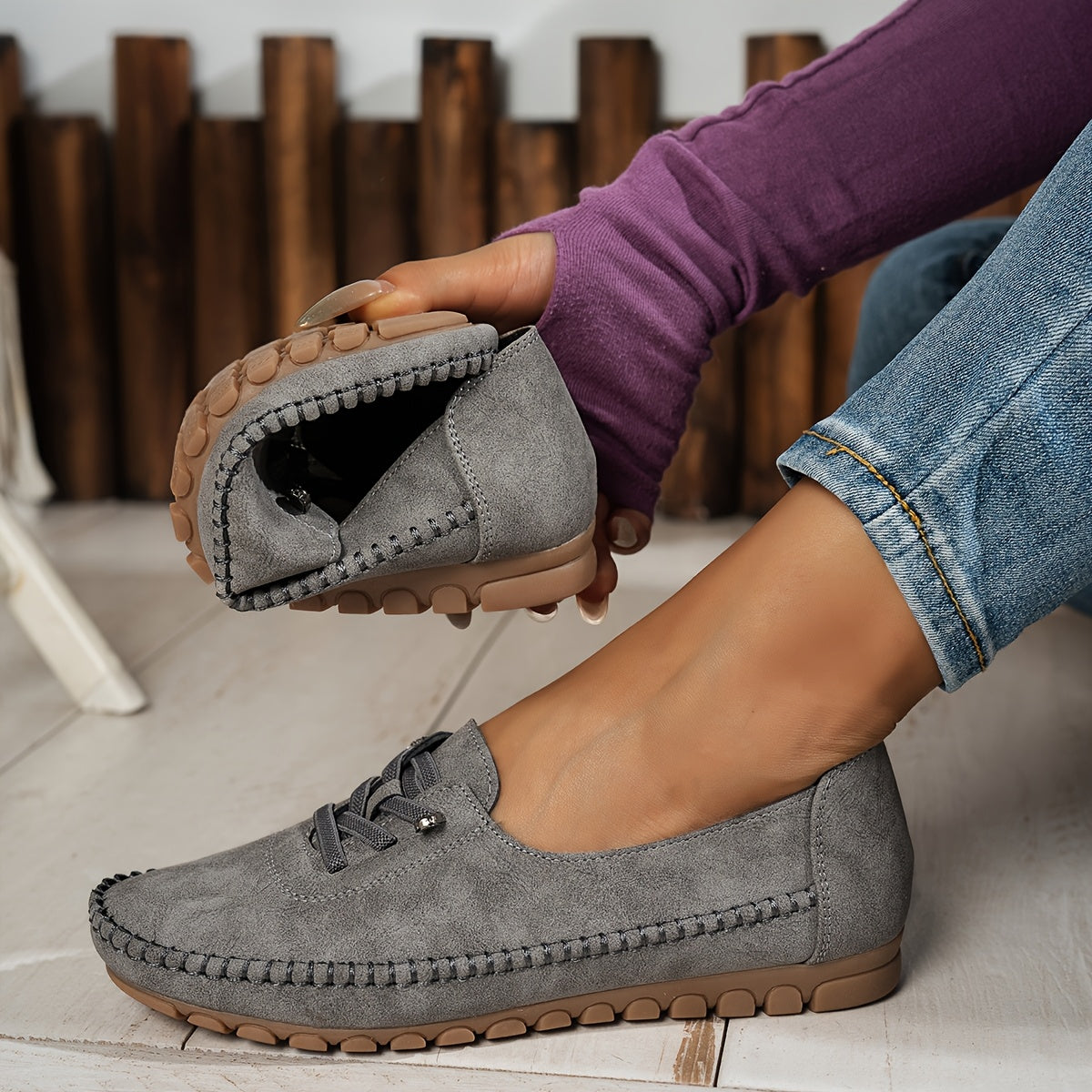 Comfort Slip-On Loafers – Lightweight Everyday Casual Shoes