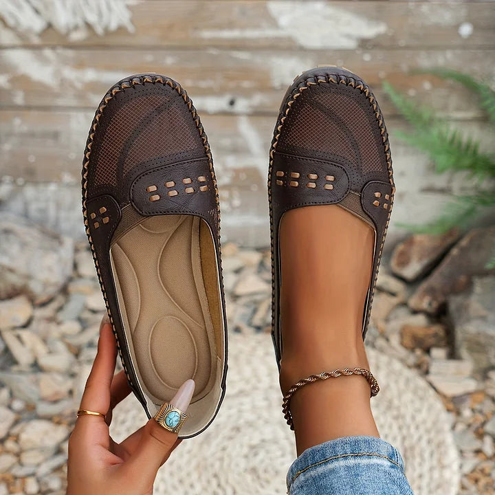 Comfort Slip-On Flats – Lightweight Breathable Everyday Shoes