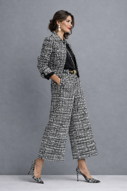Aveline | Tweed Set for Cooler Days