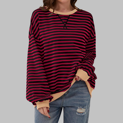 Emma | Casual Striped Sweater